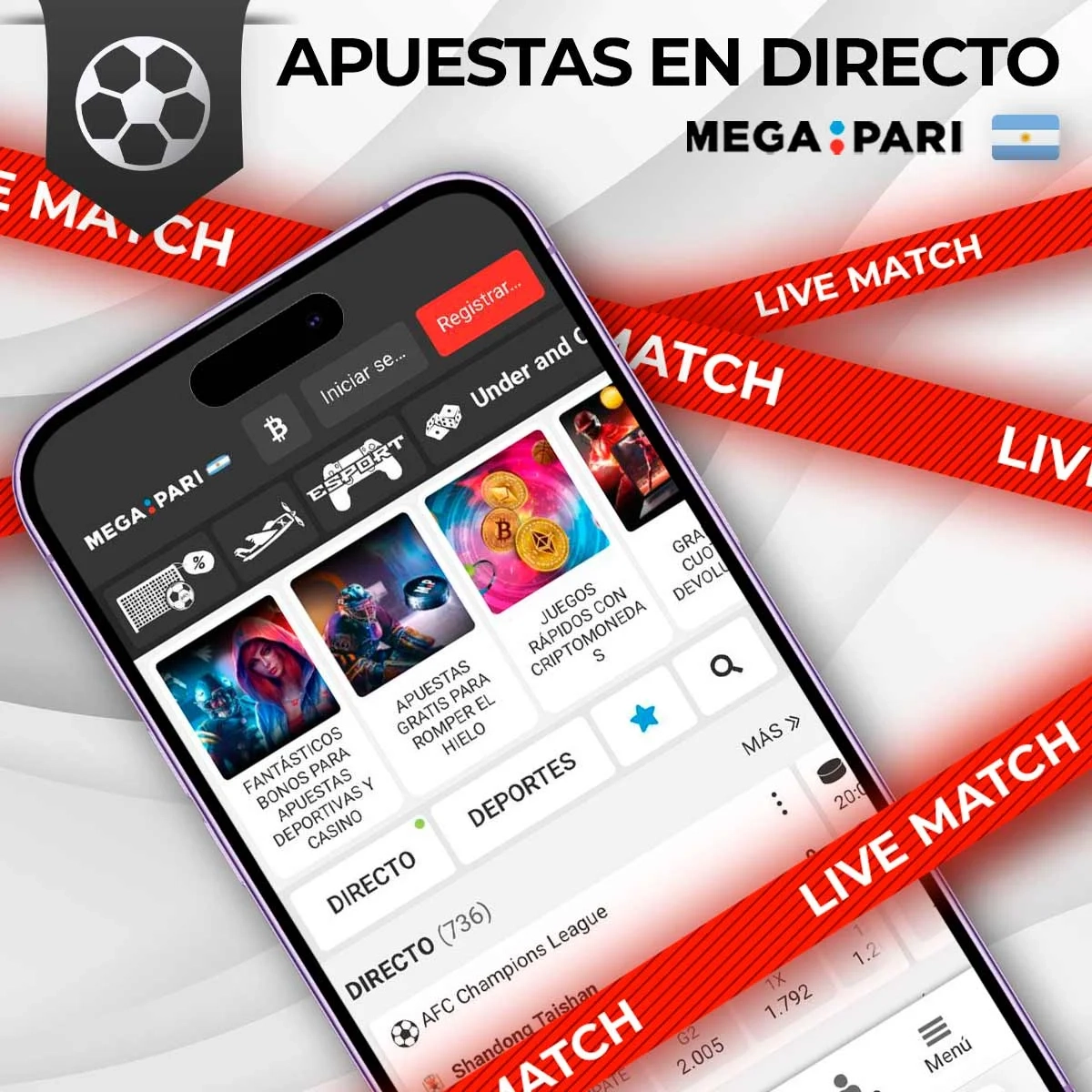 Apuestas en directo
