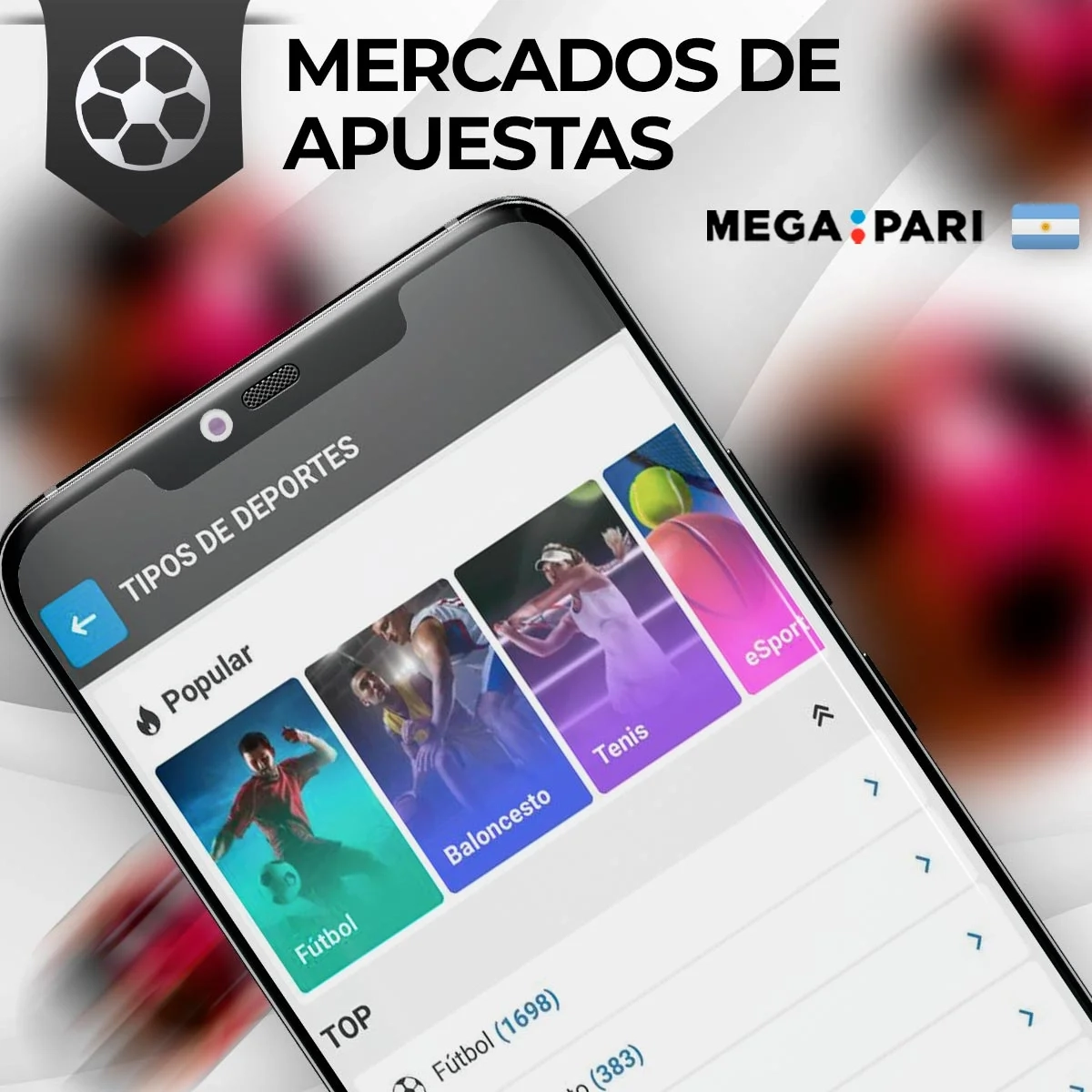 Apuestas deportivas en Megapari