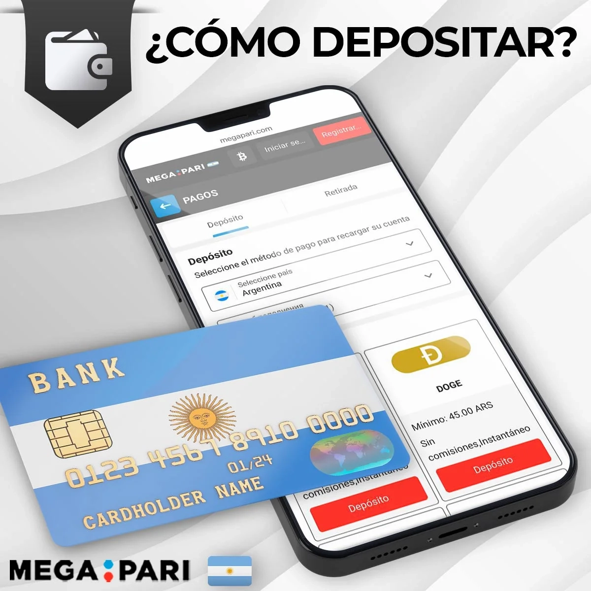 ¿Cómo depositar en Megapari Argentina?