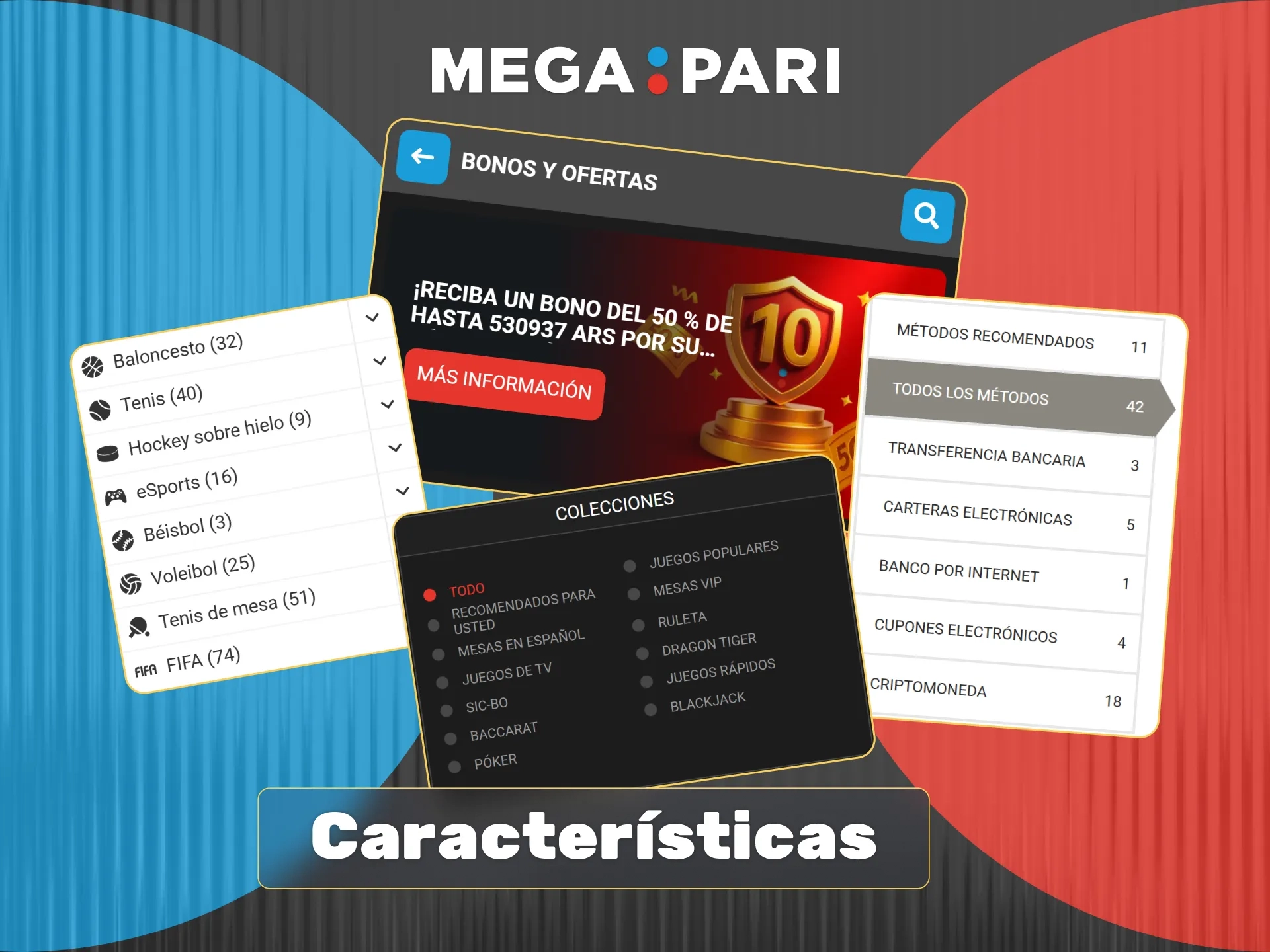 Características de Megapari